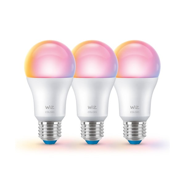 Becuri smart LED E27, 3 buc. 9 W – WiZ-image-2