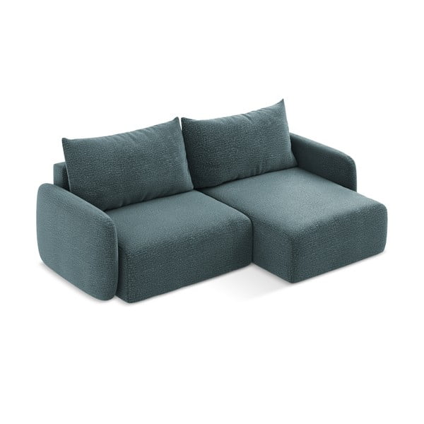 Colțar turcoaz extensibil/cu spațiu de depozitare (cu colț pe partea dreaptă) Kalena – Makamii-image-3