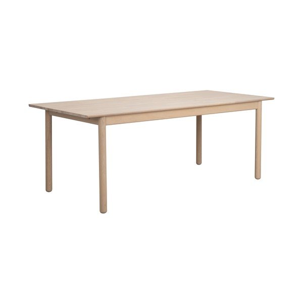 Masă de dining extensibilă din lemn de stejar 90x205 cm Derrymore – Rowico