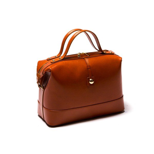 Poșetă din piele Isabella Rhea 355 Cognac-image-2