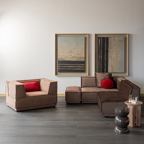 Măsuță auxiliară rotundă cu aspect lucios ø 40 cm Orivo – WOOOD-image-4