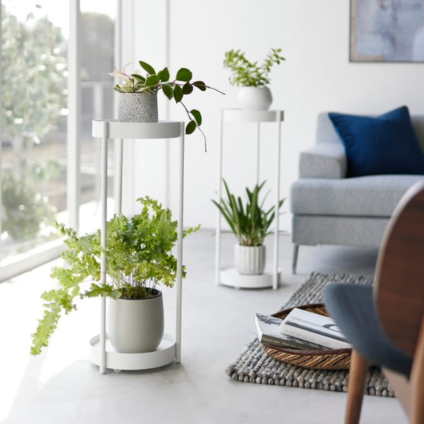 Suport pentru flori din metal (înălțime 70 cm) Tower – YAMAZAKI-image-1