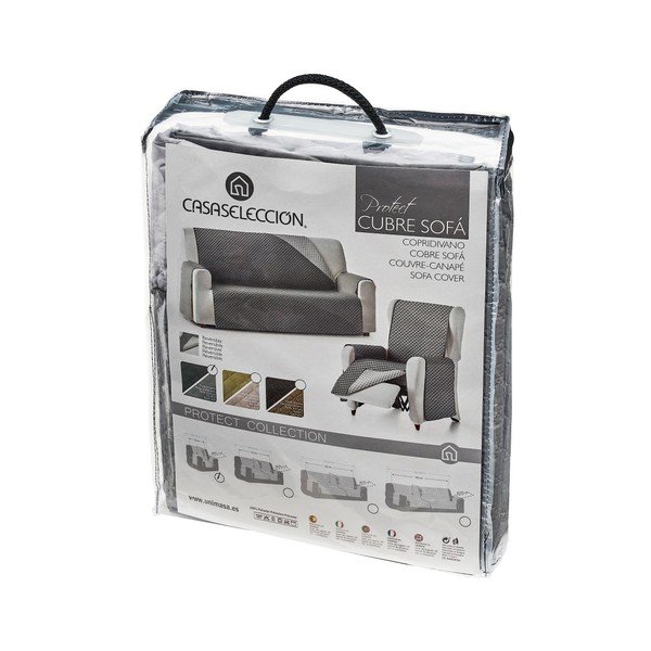 Husă gri de protecție pentru fotoliu 55 cm Protect – Casa Selección-image-3