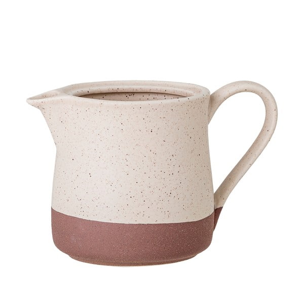 Cafetieră cu picurător din gresie ceramică Bloomingville Franz, 500 ml, bej-alb-image-2