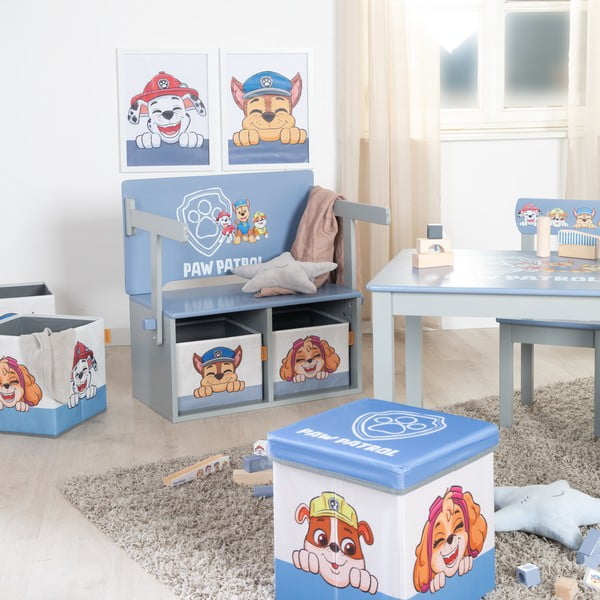 Bancă / masă de copii albastră Paw Patrol – Roba-image-4