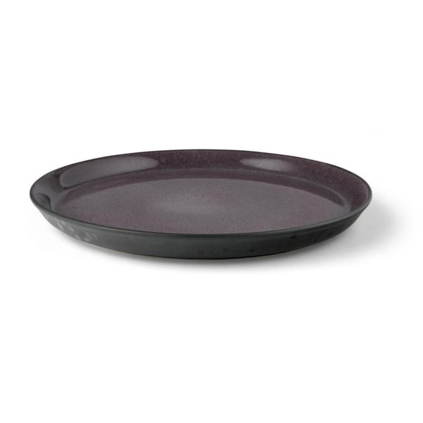Farfurie neagră/mov din gresie ø 27 cm Gastro Black/Purple – Bitz-image-2