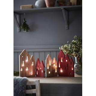 Decorațiune luminoasă de Crăciun din lemn Markslöjd View