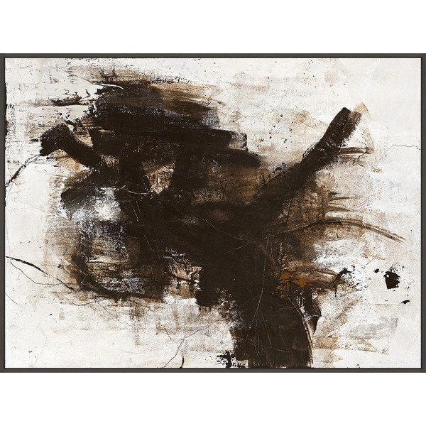 Tablou pictat manual cu ramă/pe pânză 121x91 cm The Invisible – Malerifabrikken