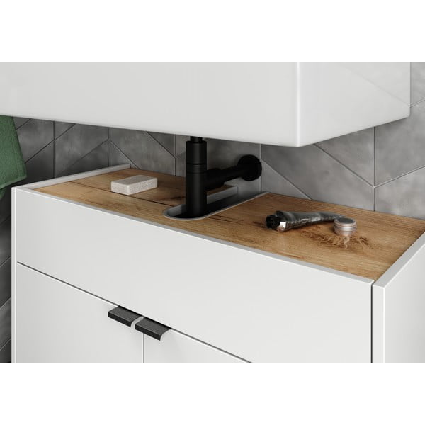 Dulap sub chiuvetă alb 80x60 cm Forano – Germania-image-1