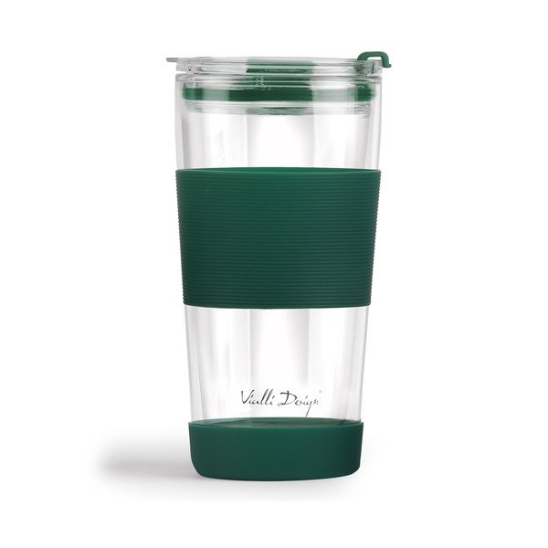 Cană termos verde 600 ml Fuori – Vialli Design