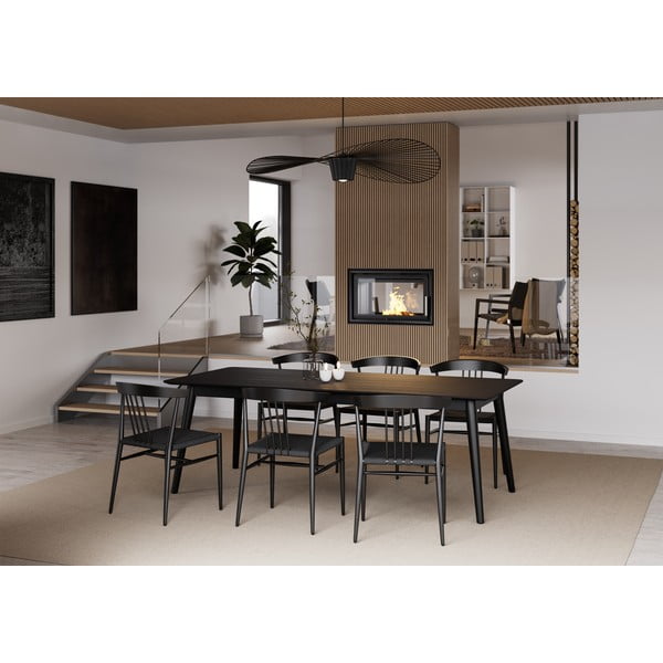 Scaun de bar DAN-FORM Denmark Sava, negru-image-1