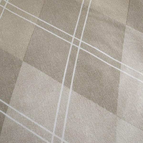 Lenjerie  bej pentru pat dublu 200x200 cm Argyle - Catherine Lansfield-image-4