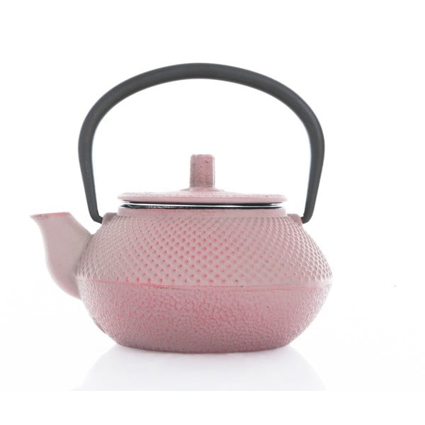 Ceainic din fontă Bambum Tea, 800 ml, roz