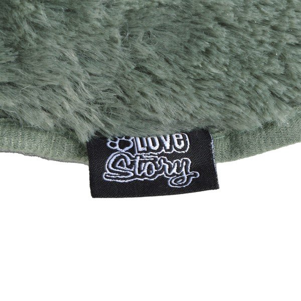 Pat pentru animale de companie kaki pentru câini ø 60 cm – Love Story-image-2