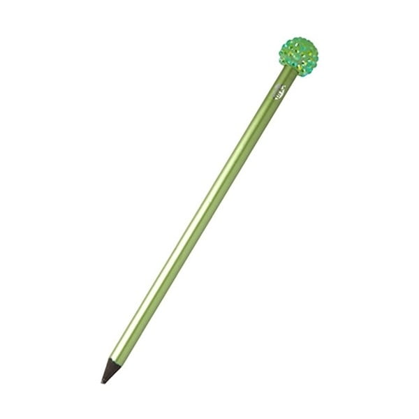 Creion TINC, petricele sclipitoare, verde 