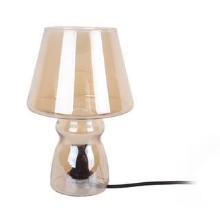 Veioză din sticlă Leitmotiv Classic Glass, ø 16 cm, maro