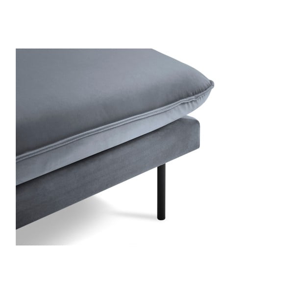 Șezlong, cotieră pe partea stângă Cosmopolitan Design Vienna, gri-image-4