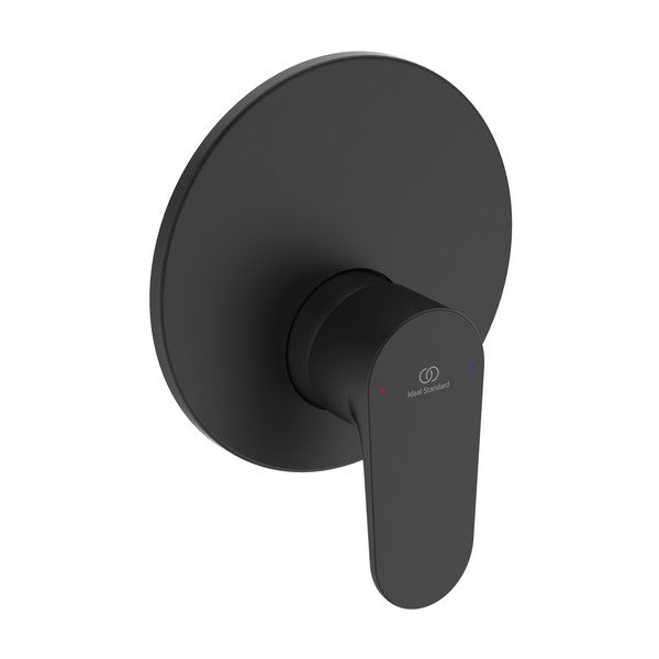 Baterie negru-mat pentru duș/încastrată Silk Black – Ideal Standard