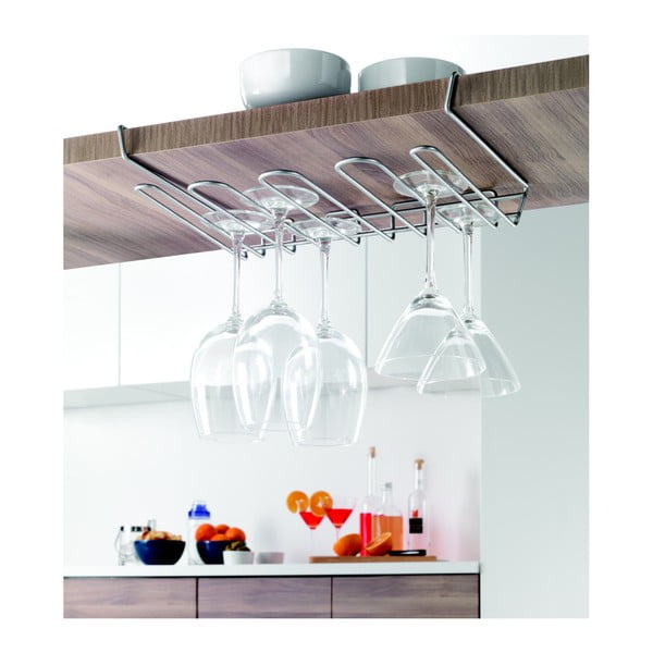 Suport de agățat pentru pahare Metaltex My Crystal-image-1