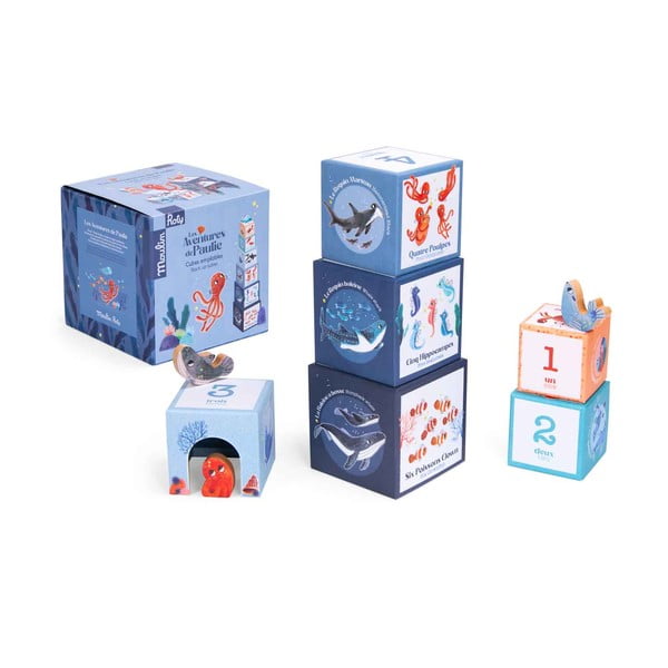 Turn din cuburi Les Aventures de Paulie - Moulin Roty-image-2