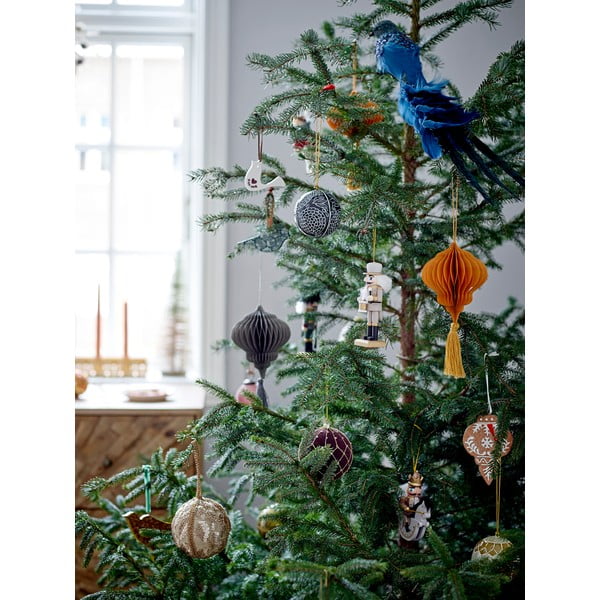 Ornamente de Crăciun suspendate în set de 4 Milay - Bloomingville-image-2