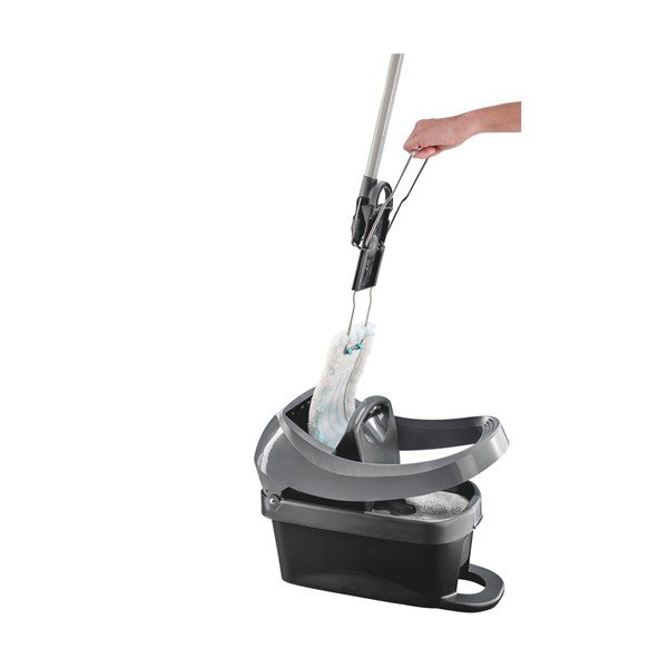 Mop rotativ cu găleată Profi XL Mobile Black – LEIFHEIT-image-2