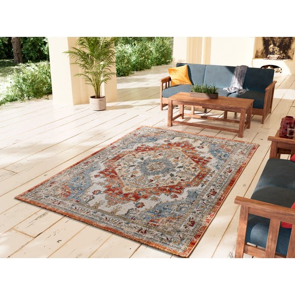 Covor de exterior portocaliu/bej 120x170 cm Luna Rust – Universal-image-1