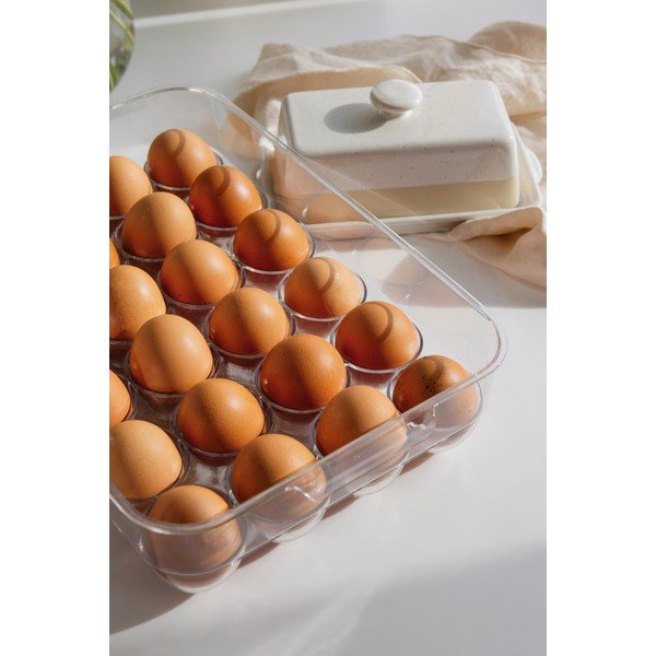 Organizator de frigider pentru ouă din plastic 33x21 cm – Casa De Engel-image-3