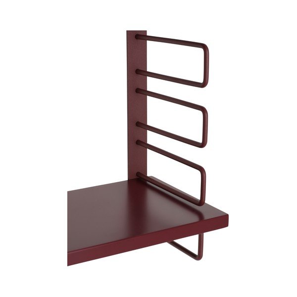 Raft roșu etajat din metal 54 cm Iseo – Ellos Home-image-3