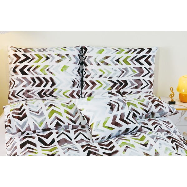 Lenjerie de pat din microsatin pentru pat de o persoană cu 6 piese 140x200 cm Madison – JAHU collections-image-4