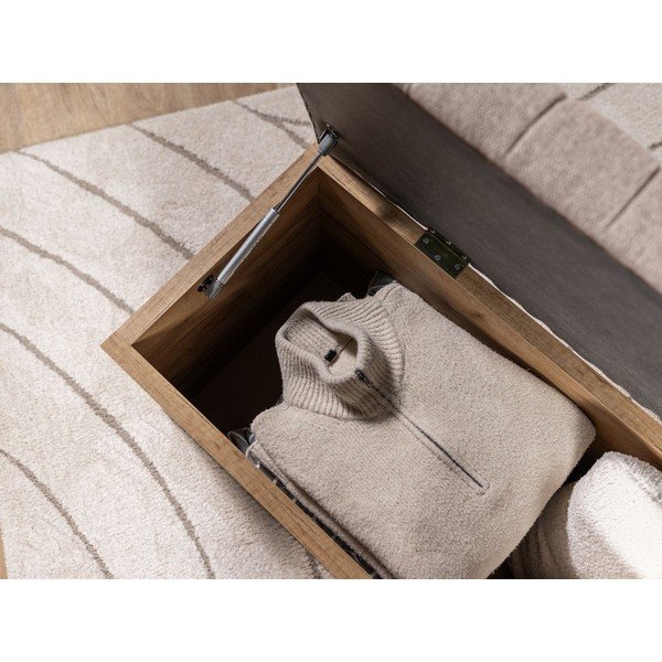 Bancă bej/în culoare naturală Oceane – Bobochic Paris-image-4