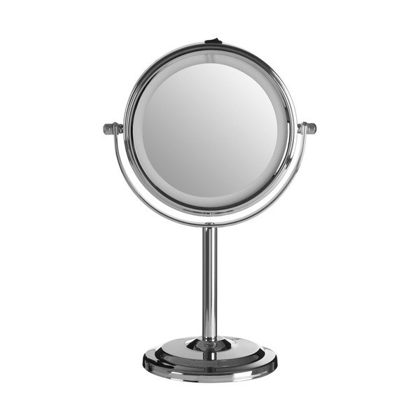 Oglindă cosmetică (mărire 2x) cu led/de mărire ø 15 cm Cassini – Premier Housewares-image-3