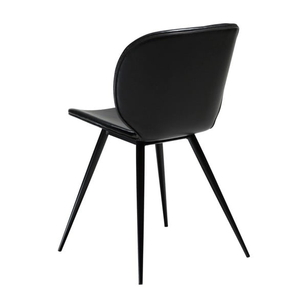 Scaun din piele artificială DAN-FORM Denmark Cloud, negru-image-2