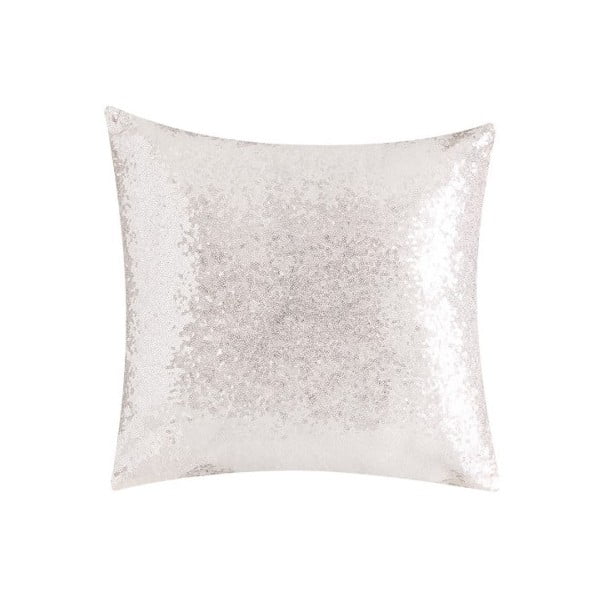 Pernă cu paiete Bella Maison Diamond, 50 x 50 cm, alb