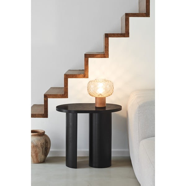 Masă auxiliară în decor de frasin 60x45 cm Nori - Teulat-image-1