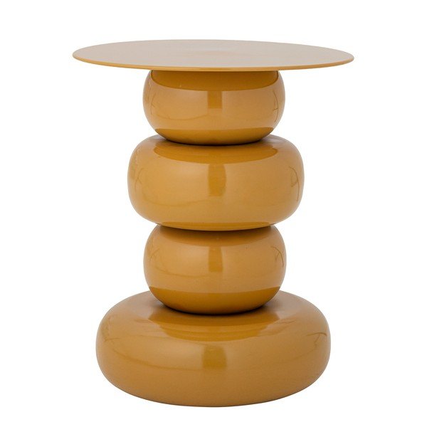 Măsuță auxiliară rotundă din metal ø 41 cm Olonne – Bloomingville