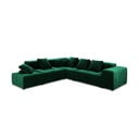 Colțar verde cu tapițerie din catifea (variabil) Rome Velvet - Cosmopolitan Design