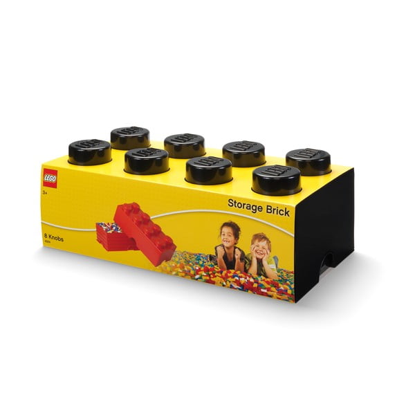 Cutie depozitare LEGO®, negru-image-2