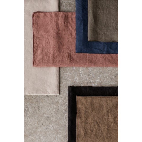 Șervețel din in Blomus Lineo, 42 x 42 cm, albastru deschis-image-2