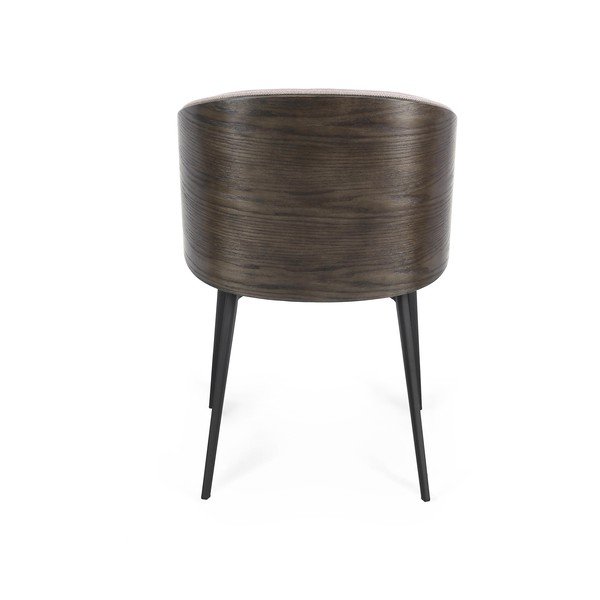 Scaun de living gri deschis cu cotiere tapițat Kinsley – Bizzotto-image-4