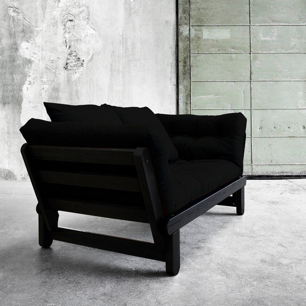 Canapea extensibilă Karup Beat Black/Black-image-3