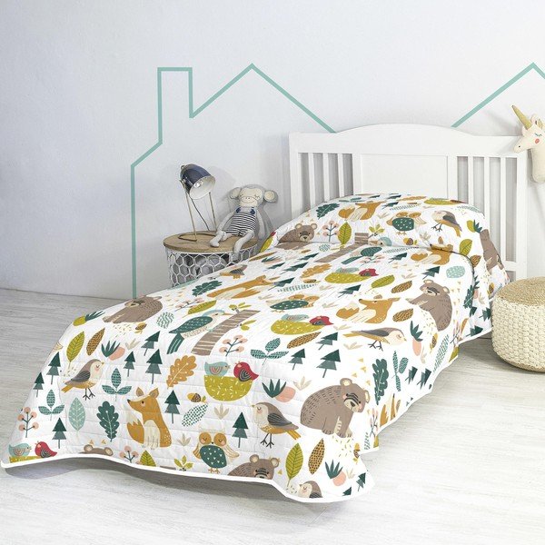 Cuvertură pentru copii din bumbac 260x180 cm Harvestwood – Moshi Moshi-image-2