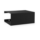 Raft negru etajat din oțel 35 cm – ReCollector