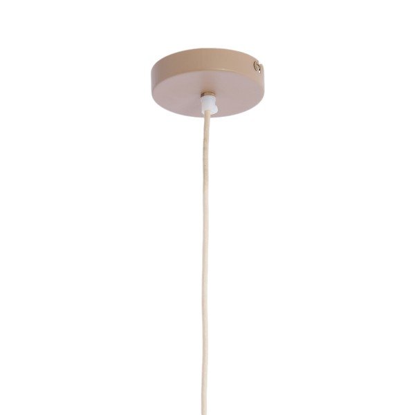 Lustră în culoare naturală cu abajur textil Pasto – Light & Living-image-2