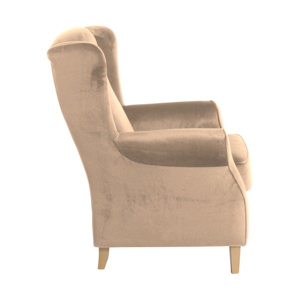 Fotoliu Max Winzer Lorris Velour Sand, maro-image-3