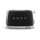 Prăjitor de pâine negru Retro Style – SMEG
