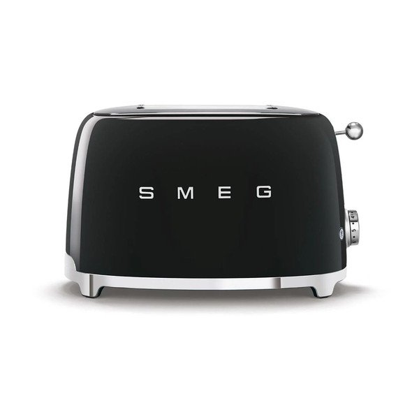 Prăjitor de pâine negru Retro Style – SMEG