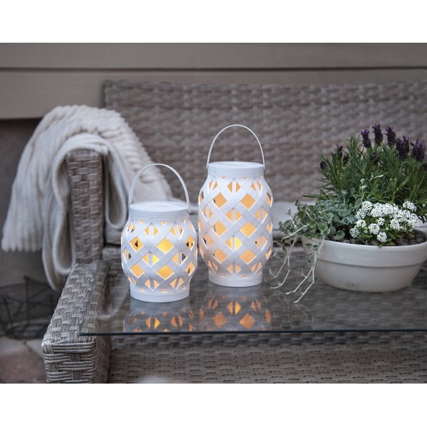 Felinar Star Trading Flame Lantern, înălțime 23 cm, alb-image-2