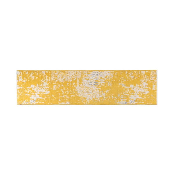 Covor cu 2 fețe Halimod Maylea, 77 x 200 cm, galben-gri