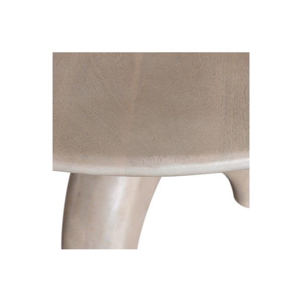 Masă de dining rotundă din lemn  de mango ø 120 cm Smooth – BePureHome-image-3